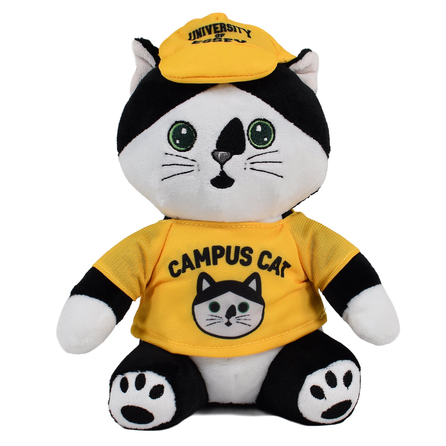 Campus Cat Pebbles Plush Toy